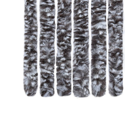 Moustiquaire Chenille Marron Et Beige