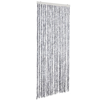 Moustiquaire Chenille Blanc Et Gris
