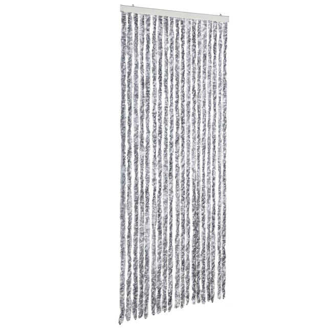 Moustiquaire Chenille Blanc Et Gris