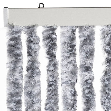 Moustiquaire Chenille Blanc Et Gris