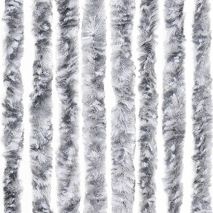 Moustiquaire Chenille Blanc Et Gris