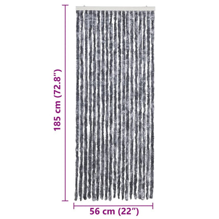 Moustiquaire É Chenille Argent