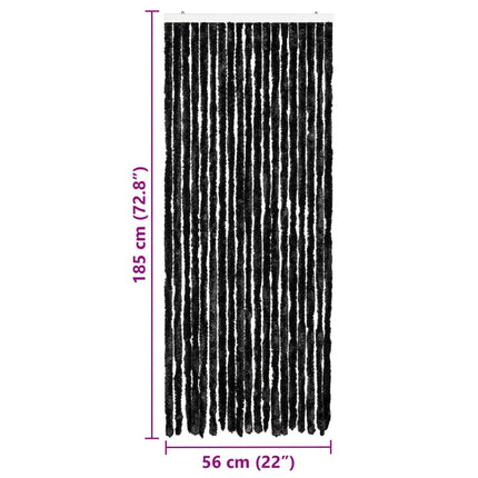 Moustiquaire Chenille Anthracite