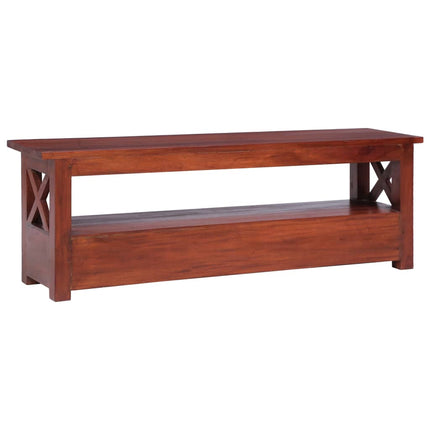 Meuble Tv 120X30X40 Cm Bois D'acajou Massif