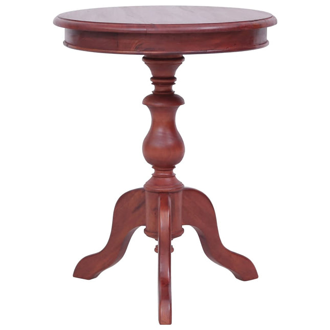 Table D'appoint 50 X 50 X 65 Cm Bois D'acajou Massif