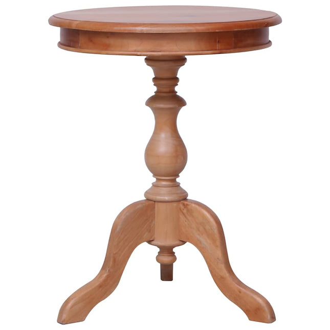 Table D'appoint 50 X 50 X 65 Cm Bois D'acajou Massif