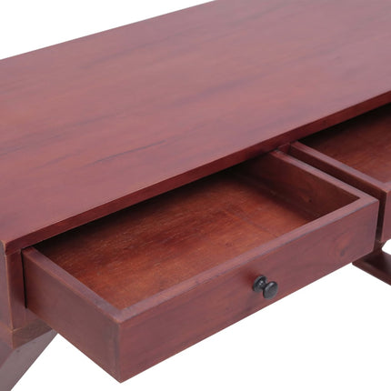 Bureau D'ordinateur Bois D'acajou Massif
