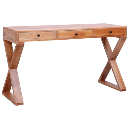 Bureau D'ordinateur Bois D'acajou Massif