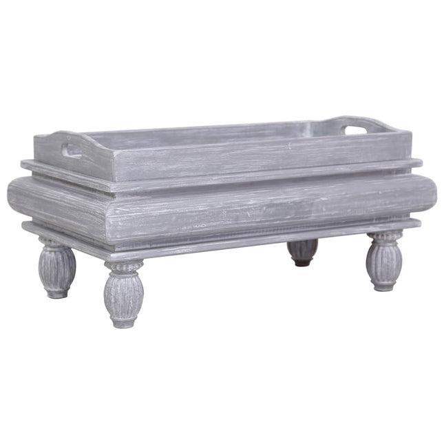 Table Basse 90X50X40 Cm Bois D'acajou Massif