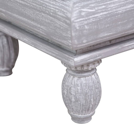 Table Basse 90X50X40 Cm Bois D'acajou Massif