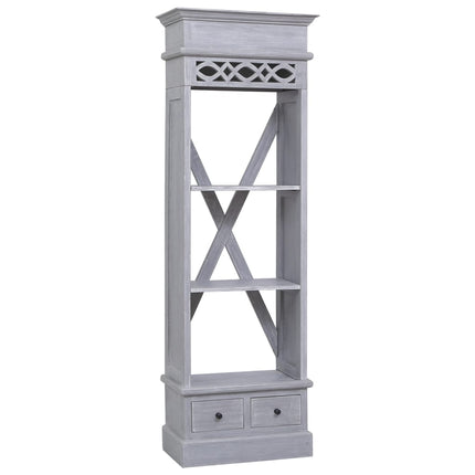 Buffet Bois D'acajou Massif Gris
