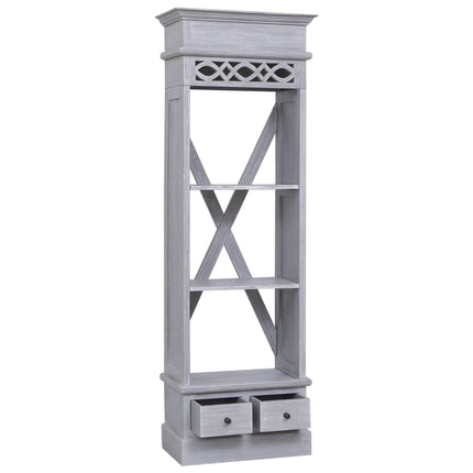 Buffet Bois D'acajou Massif Gris