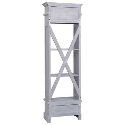 Buffet Bois D'acajou Massif Gris