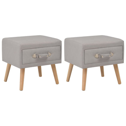 Table De Chevet 40X35X40 Cm Tissu