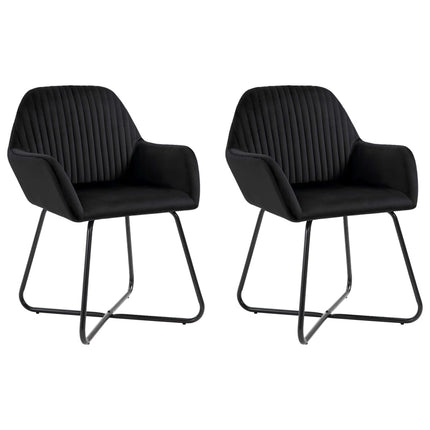 Chaises À Manger Lot De 2 Velours