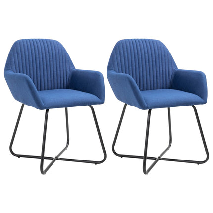 Chaises À Manger Lot De 2 Tissu
