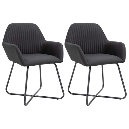 Chaises À Manger Lot De 2 Tissu