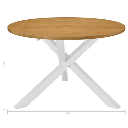 Mobilier De Salle À Manger 5 Pcs Mdf Blanc
