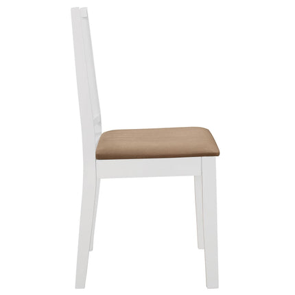 Mobilier De Salle À Manger 5 Pcs Mdf Blanc
