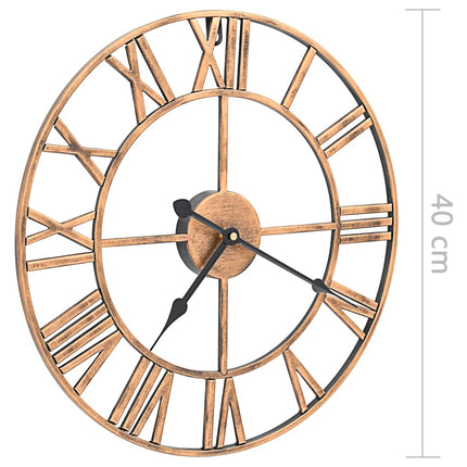 Horloge Murale Métal