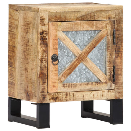 Table De Chevet 40X30X50 Cm Bois De Manguier Massif
