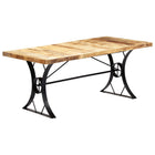 Table À Manger 180X90X76 Cm Bois De Manguier Massif