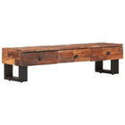 Meuble Tv 110 X 30 X 30 Cm Bois De Récupération Massif