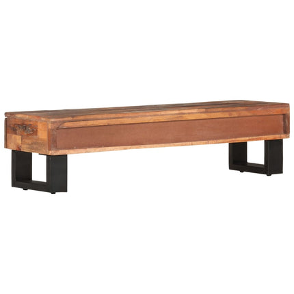 Meuble Tv 110 X 30 X 30 Cm Bois De Récupération Massif