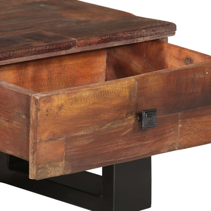 Meuble Tv 110 X 30 X 30 Cm Bois De Récupération Massif