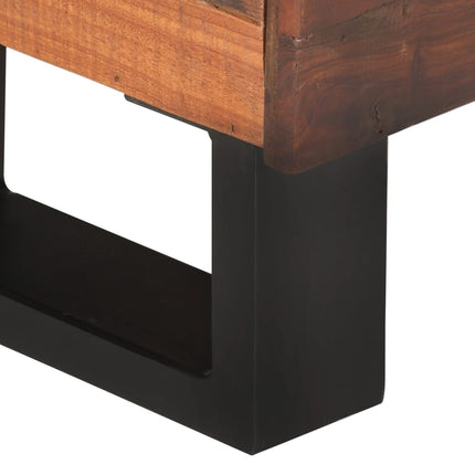Meuble Tv 110 X 30 X 30 Cm Bois De Récupération Massif