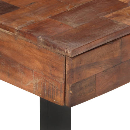 Table Basse 110X60X40 Cm Bois De Récupération Massif
