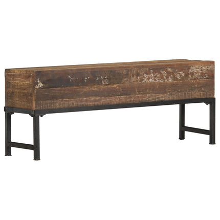 Banc Bois De Récupération Massif