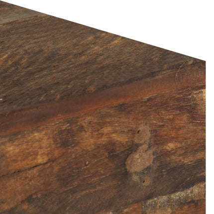 Tabouret 35X35X40 Cm Bois De Récupération Solide