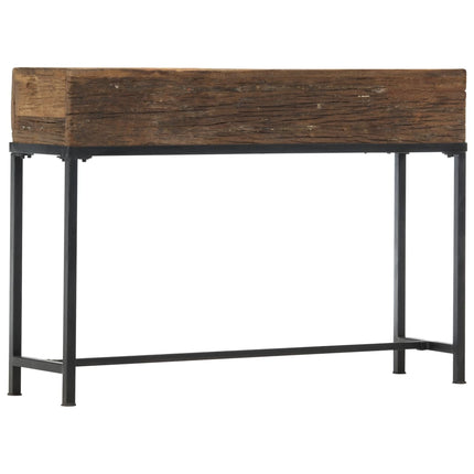Table Console Bois De Récupération Massif