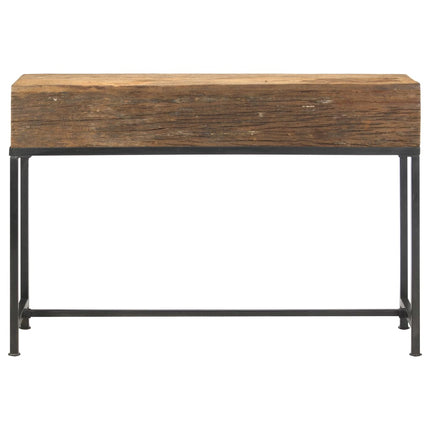 Table Console Bois De Récupération Massif