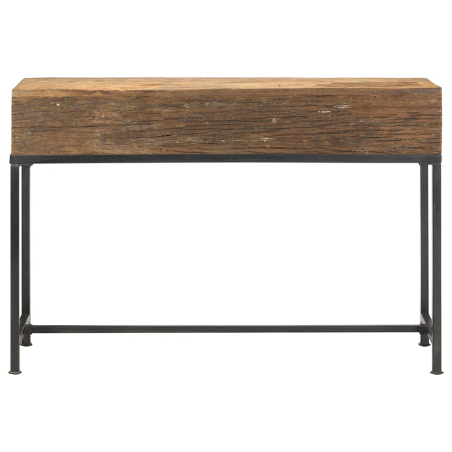 Table Console Bois De Récupération Massif