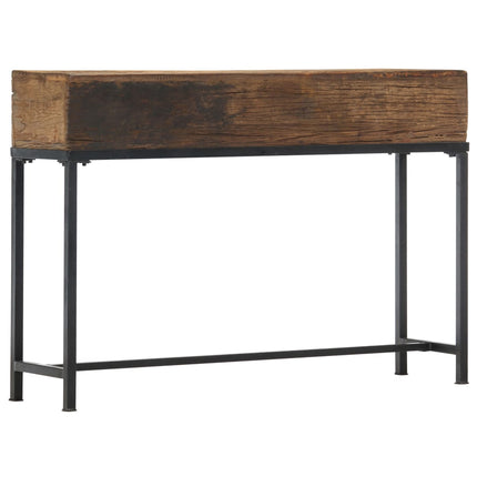 Table Console Bois De Récupération Massif