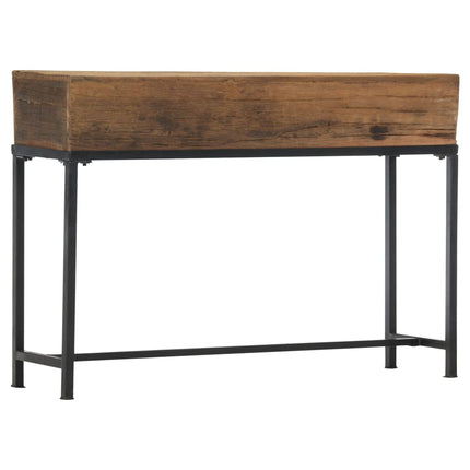 Table Console Bois De Récupération Massif