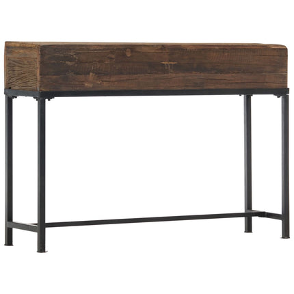 Table Console Bois De Récupération Massif
