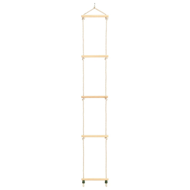 Échelle De Corde Pour Enfants Bois Massif Et Pe 30X168 Cm