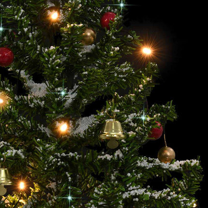 Arbre De Noël Neigeux Avec Base De Parapluie 75 Cm Vert