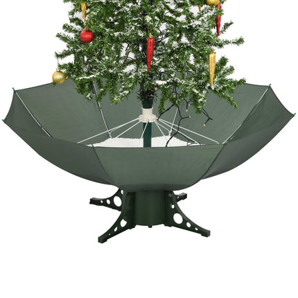Arbre De Noël Neigeux Avec Base De Parapluie 170 Cm