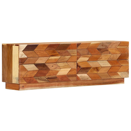 Meuble Tv 120 X 30 X 40 Cm Bois De Récupération Massif
