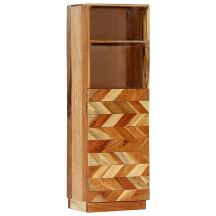 Buffet 40 X 32 X 122 Cm Bois De Récupération Massif
