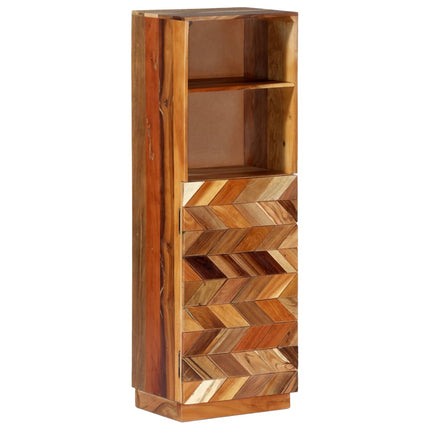 Buffet 40 X 32 X 122 Cm Bois De Récupération Massif
