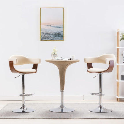Tabourets De Bar Lot De 2 Similicuir