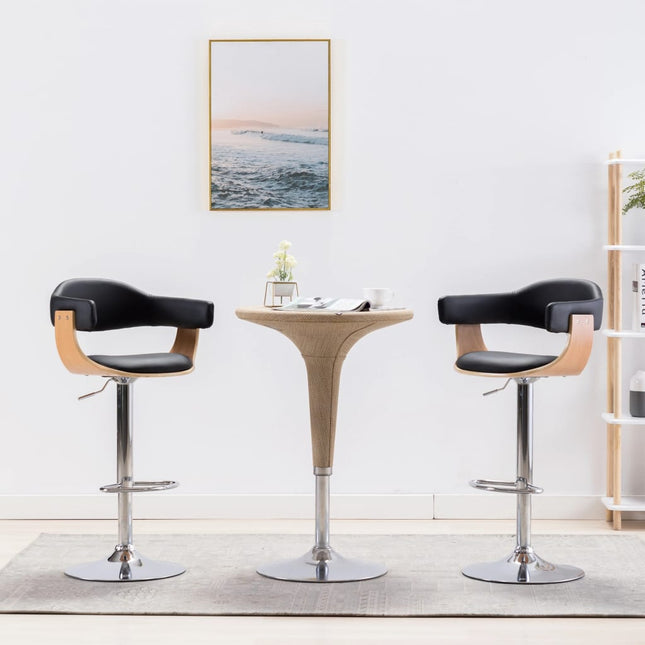 Tabourets De Bar Lot De 2 Similicuir