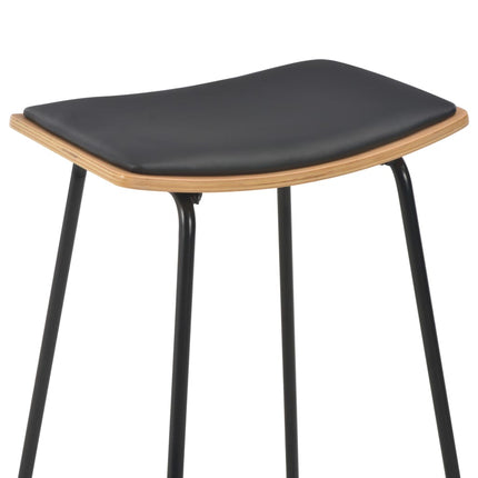 Mobilier De Bar 3 Pcs Acier Noir