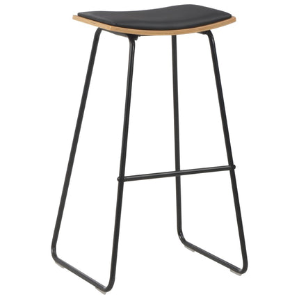 Mobilier De Bar 3 Pcs Acier Noir