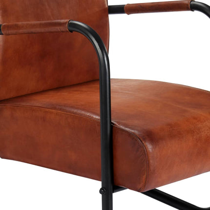 Fauteuil De Repos Cuir Véritable